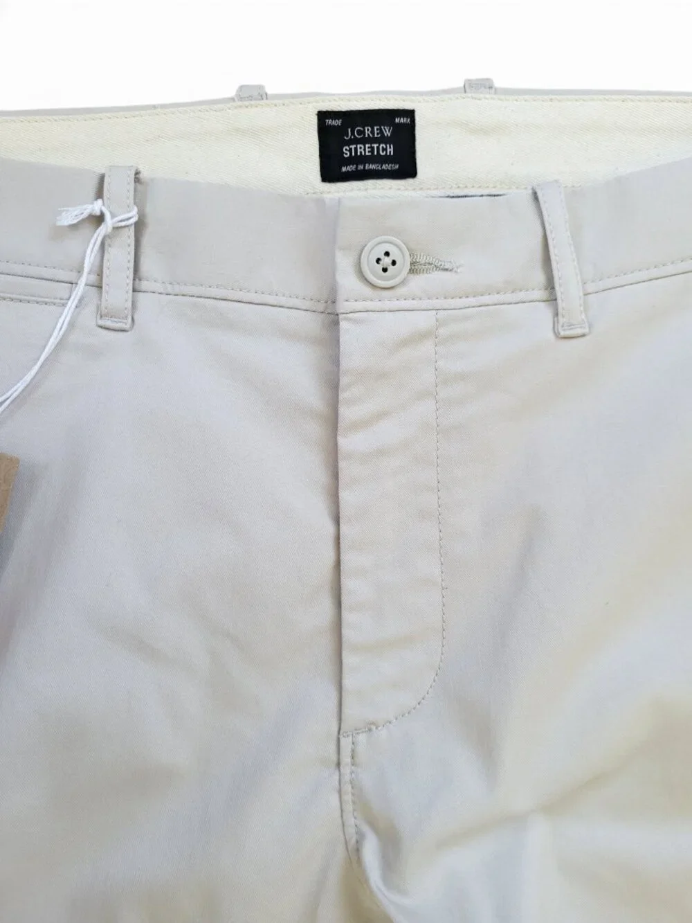 J Crew Men's Slim Fit Tech Chino in Ashen Taupe 34/34